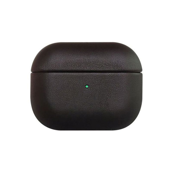 Кожен калъф за AirPods 3, Черно, Black