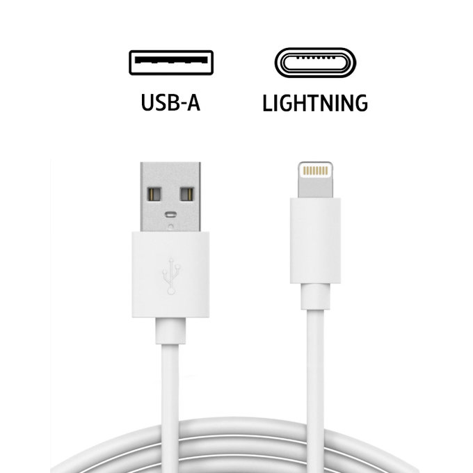 Lightning / USB кабел, 2m, MD819ZM/A, Bulk, Apple