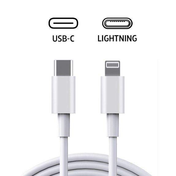 Lightning / USB-C кабел, 2m, MKQ42ZM/A, Bulk, Apple
