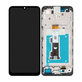 дисплей за Motorola Moto E22i, E22, Тъчскрийн и рамка, 5D68C21594, черен, Black, Genuine Service Pack