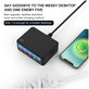 USB зарядна станция с USB 3.0 и USB-C, FixPremium