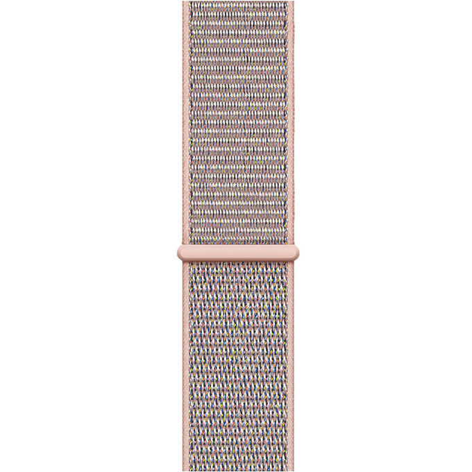 Найлонова каишка за Apple Watch (38, 40 и 41mm), Розово, Pink, FixPremium