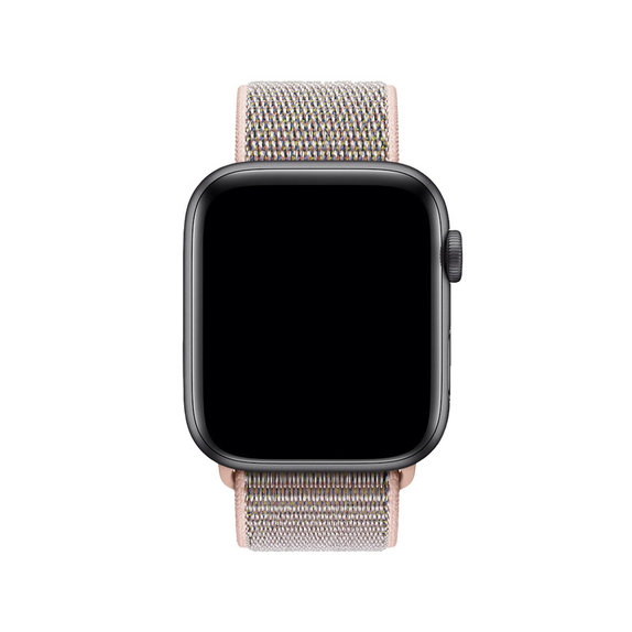 Найлонова каишка за Apple Watch (38, 40 и 41mm), Розово, Pink, FixPremium