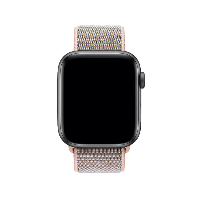 Найлонова каишка за Apple Watch (38, 40 и 41mm), Розово, Pink, FixPremium