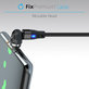 USB-C / USB-C магнитен кабел, 1m, Червено, Red, FixPremium