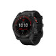 Силиконова каишка за Garmin (QuickFit 26mm), Черно, Black, FixPremium