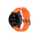 Силиконова каишка за Garmin (QuickFit 26mm), Oранжев, Orange, FixPremium