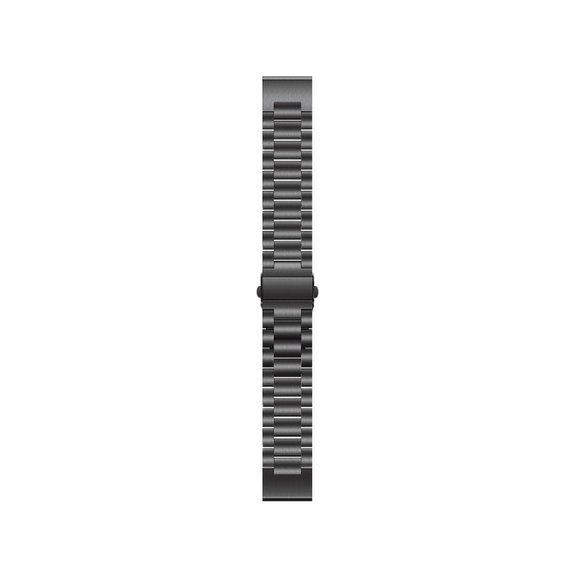 Стоманена каишка за Garmin (QuickFit 22mm), Черно, Black, FixPremium