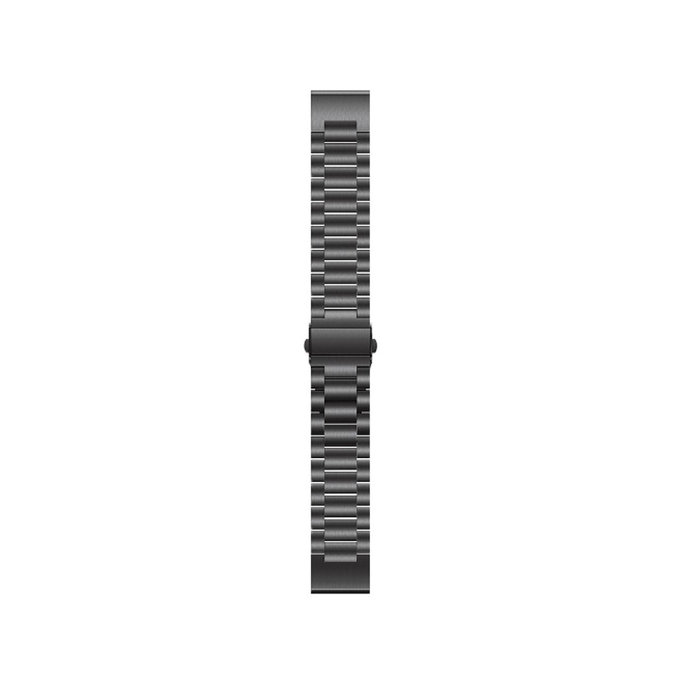 Стоманена каишка за Garmin (QuickFit 22mm), Черно, Black, FixPremium