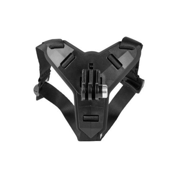 Стойка за каска за GoPro, Черно, Black