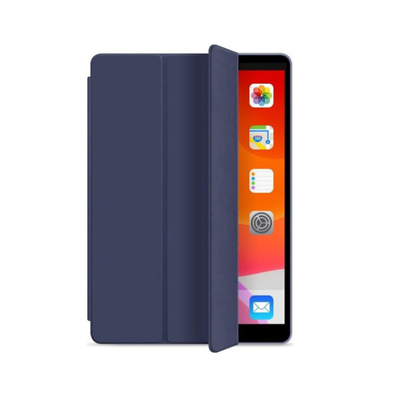 Силиконов калъф Flip за iPad 10.2 (7th, 8th, 9th Gen), Синьо, Blue, FixPremium