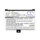 Батерия за PocketBook Pro 602, 603, 612, 902, 903, 912, 920, 920.W, 1ICP4/40/60 1S1P, 1100mAh, HQ