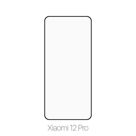 3D закалено стъкло FullCover за Xiaomi 12 Pro, FixPremium