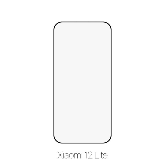 Закалено стъкло FullCover за Xiaomi 12 Lite, FixPremium
