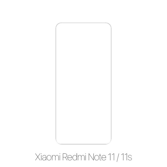 Закалено стъкло за Xiaomi Червено, Redmi Note 11 и 11S, FixPremium