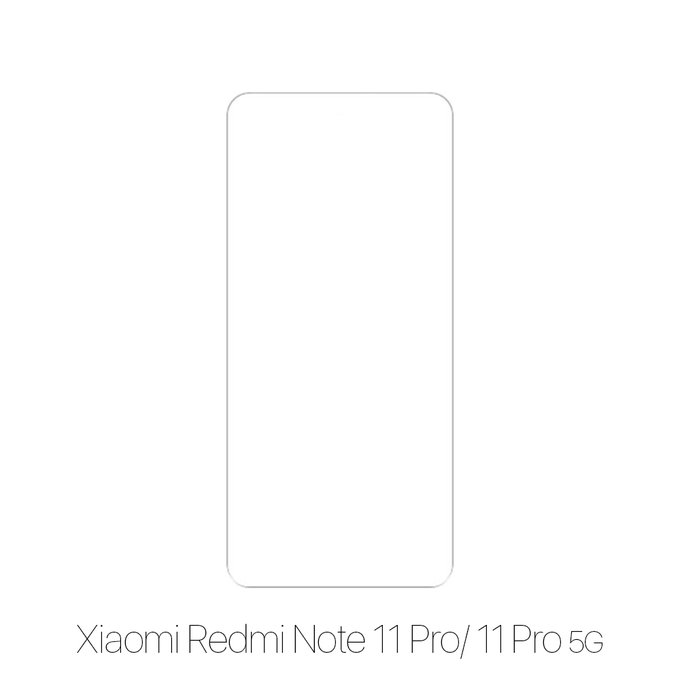 Закалено стъкло за Xiaomi Червено, Redmi Note 11 Pro и 11 Pro 5G, FixPremium