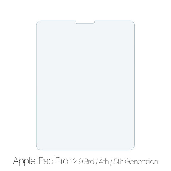Закалено стъкло за Apple iPad Pro 12.9" (3rd Gen 2018, 4th Gen 2020, 5th Gen 2021, 6th Gen 2022), FixPremium Glass