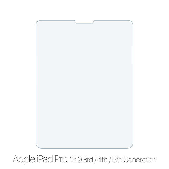 Закалено стъкло за Apple iPad Pro 12.9" (3rd Gen 2018, 4th Gen 2020, 5th Gen 2021, 6th Gen 2022), FixPremium Glass
