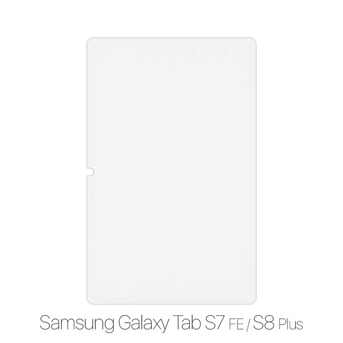 Закалено стъкло за Samsung Tab S7 FE и S8 Plus, FixPremium Glass