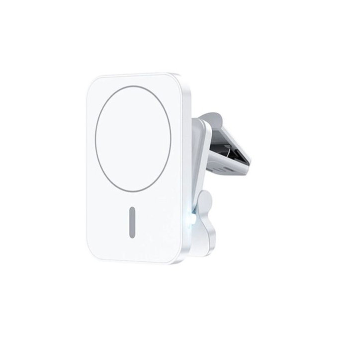 Автомобилно зарядно, MagSafe V1, Бял, White, FixPremium