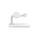 MagSafe стойка 3в1 за iPhone, Apple Watch и AirPods, Бял, White, FixPremium