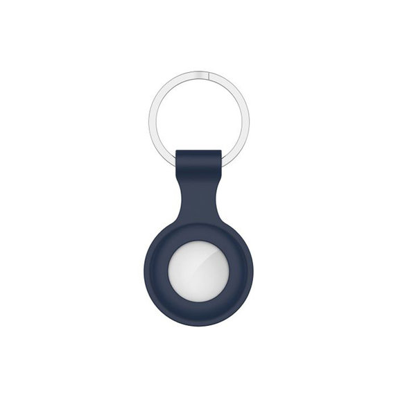 Силиконов ключодържател за AirTag, Синьо, Blue, FixPremium