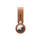 Кожен ключодържател за AirTag, Кафяв, Brown, FixPremium