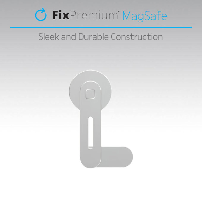 MagSafe държач за iPhone за лаптоп, Cребрист, Silver, FixPremium