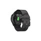 Кожена каишка за Garmin (QuickFit 22mm), Черно, Black, FixPremium