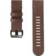 Кожена каишка за Garmin (QuickFit 26mm), Кафяв, Brown, FixPremium