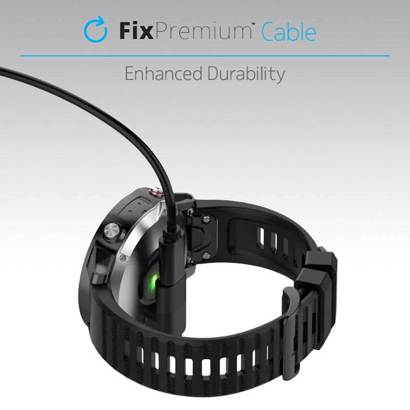 Преходник USB-C за Garmin порт за часовник, Черно, Black, FixPremium