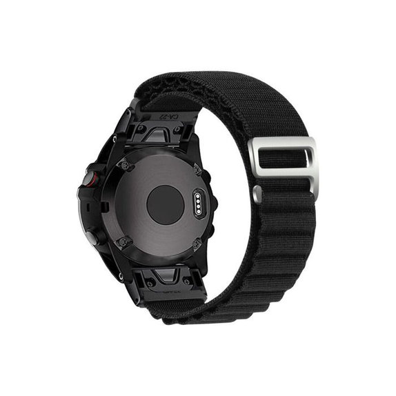 Каишка Alpine Loop за Garmin (QuickFit 26mm), Черно, Black, FixPremium