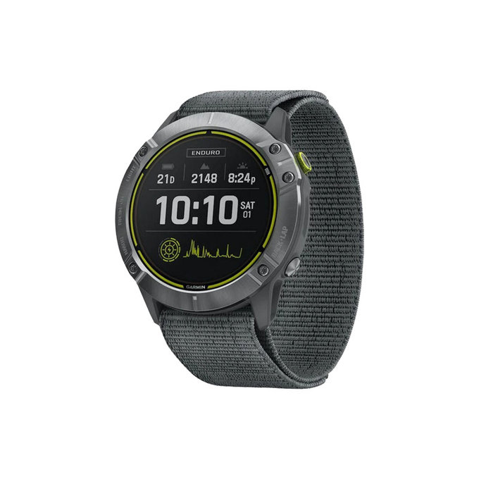 Найлонова каишка за Garmin (22mm), Сив, Grey, FixPremium