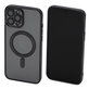 Калъф Crystal с MagSafe за iPhone 12 Pro Max, Черно, Black