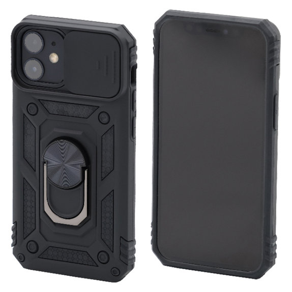 Калъф CamShield за iPhone 12 mini, Черно, Black