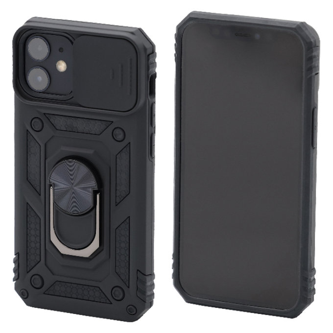 Калъф CamShield за iPhone 12 mini, Черно, Black