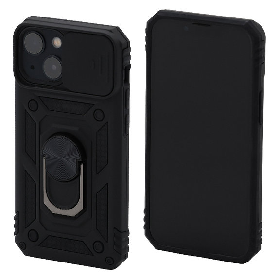 Калъф CamShield за iPhone 13 mini, Черно, Black