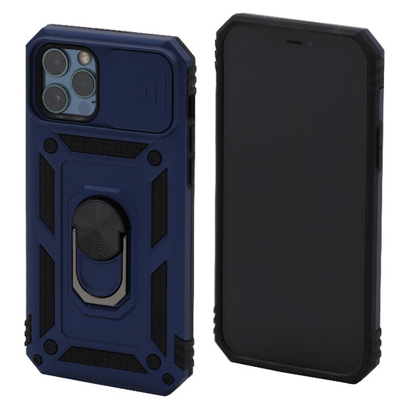 Калъф CamShield за iPhone 12 & 12 Pro, Синьо, Blue
