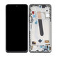 дисплей OLED за Xiaomi Poco F3, Тъчскрийн и рамка, черен, Black