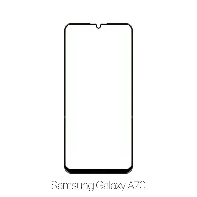 Закалено стъкло FullCover за Samsung A70, FixPremium