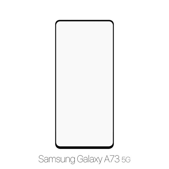 Закалено стъкло FullCover за Samsung A73 5G, FixPremium