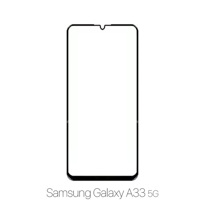 Закалено стъкло FullCover за Samsung A33, FixPremium