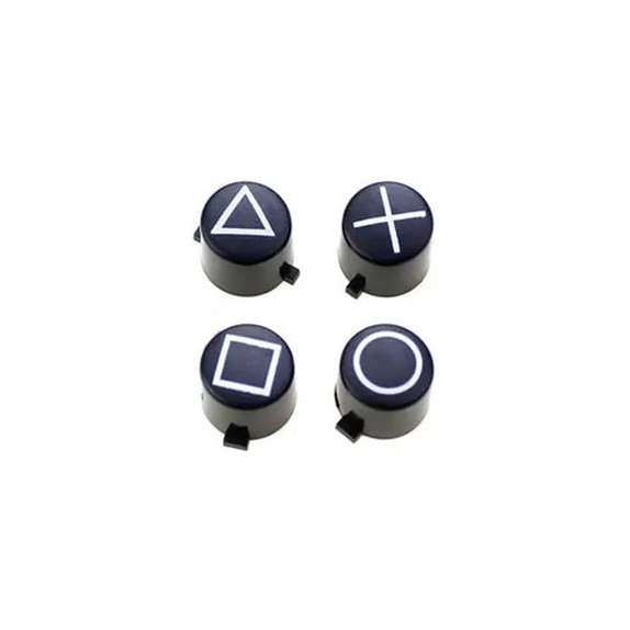 Ретро Home бутон за PS5 DualSense, Бял, White, FixPremium