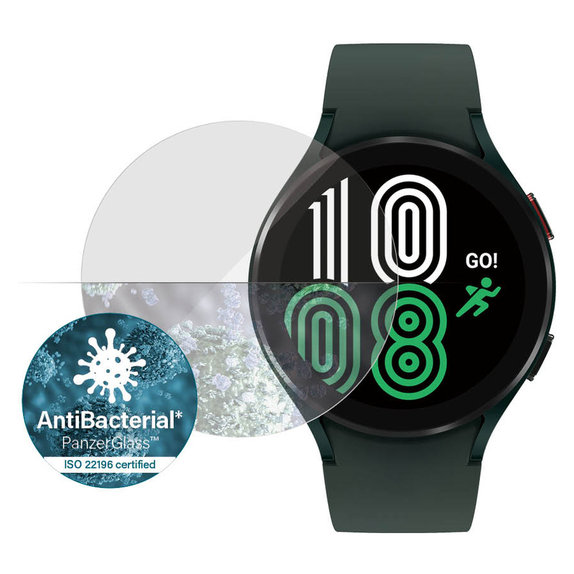 Закалено стъкло Flat Glass AB за Samsung Galaxy Watch4 44 mm, Прозрачно, PanzerGlass