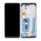 дисплей за Motorola Moto G60s XT2133, Тъчскрийн и рамка, черен, Black, TFT