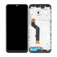 дисплей за Motorola Moto E7 Plus XT2081, Тъчскрийн и рамка, черен, Black, TFT