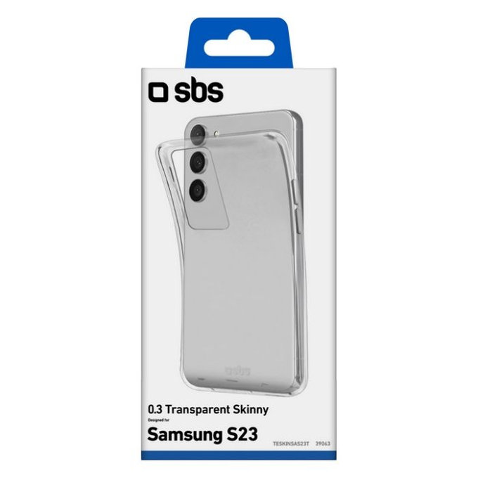Калъф Skinny за Samsung S23, Прозрачен, Transparent