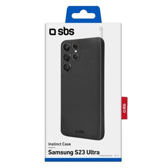 Калъф Instinct за Samsung S23 Ultra, Черно, Black