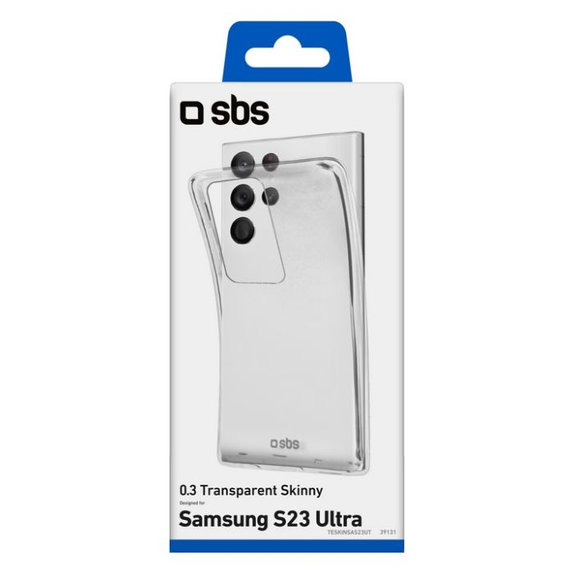 Калъф Skinny за Samsung S23 Ultra, Прозрачен, Transparent