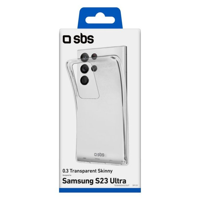 Калъф Skinny за Samsung S23 Ultra, Прозрачен, Transparent